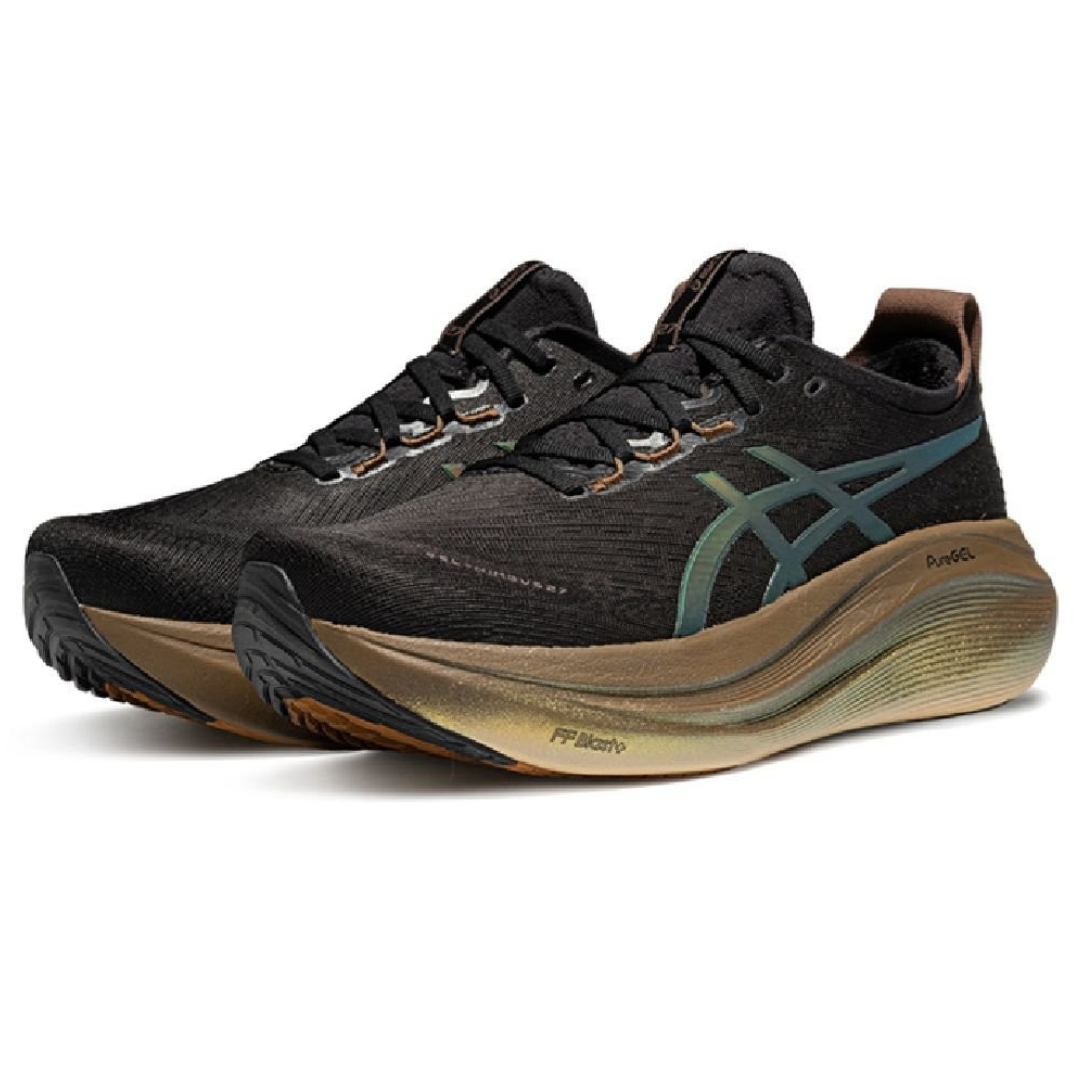 Asics Gel-Nimbus 27 Platinum - Black | Golden