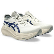 Asics Gel-Nimbus 27 - White | Blue