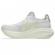 Asics Gel-Nimbus 27 - White | Water Green