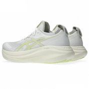 Asics Gel-Nimbus 27 - White | Water Green