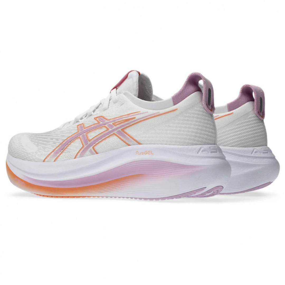 Asics Gel-Nimbus 27 - White | Lilac