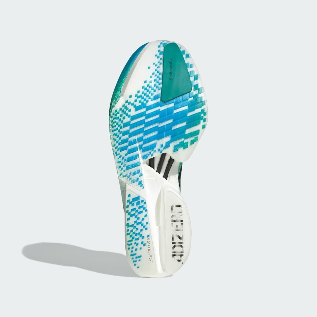 Adidas Adizero Adios Pro 4 - Crystal White / Matte Silver / Glory Green