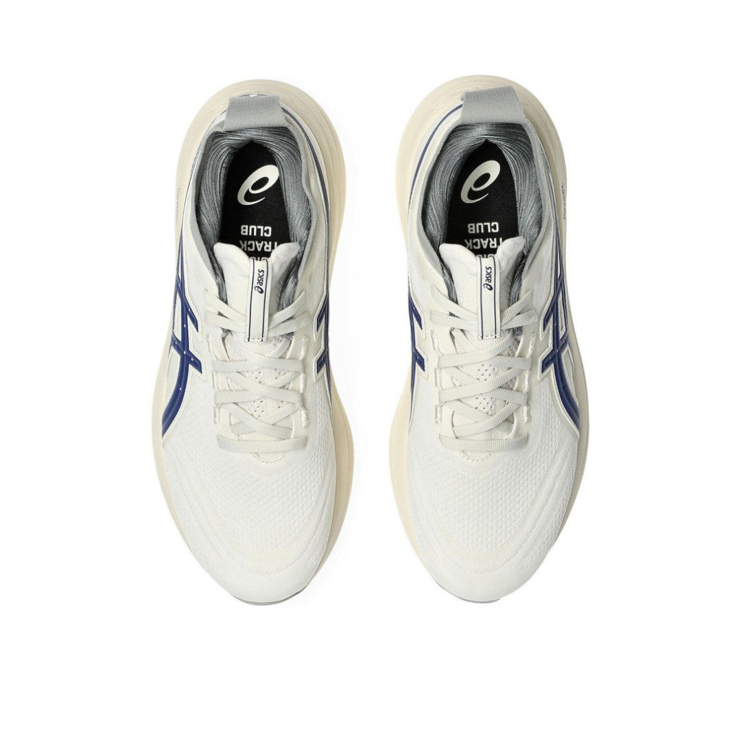 Asics Gel-Nimbus 27 - White | Blue