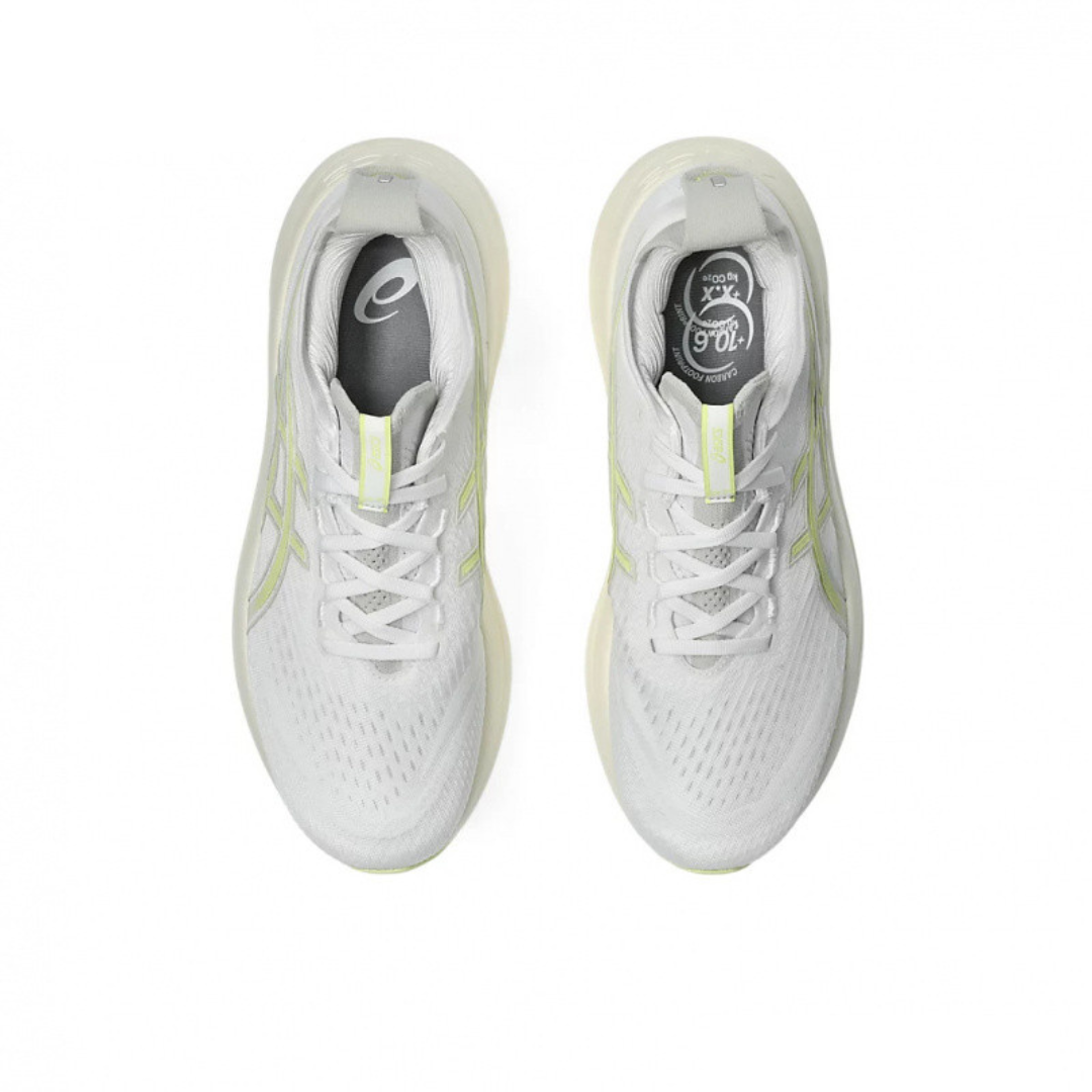 Asics Gel-Nimbus 27 - White | Water Green
