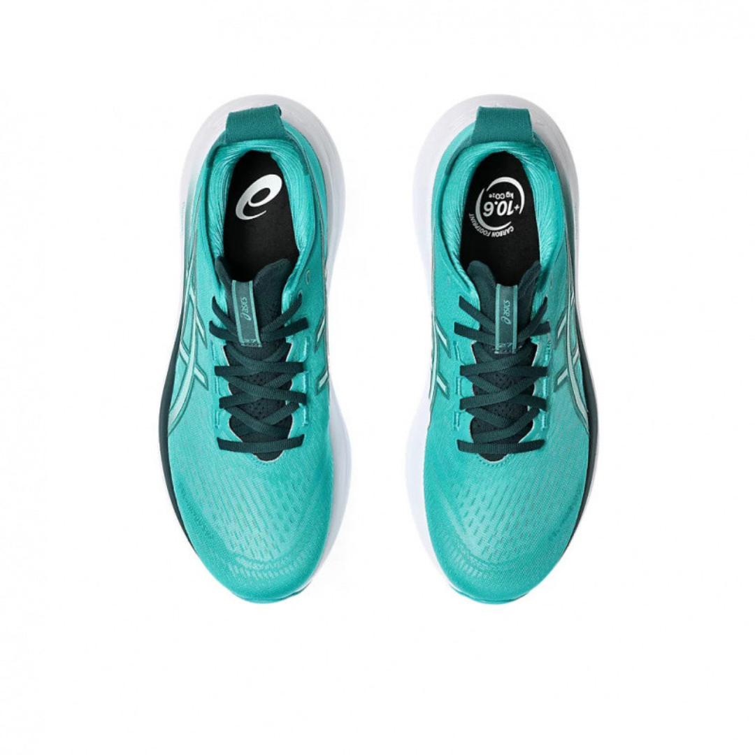 Asics Gel-Nimbus 27 - Green | White