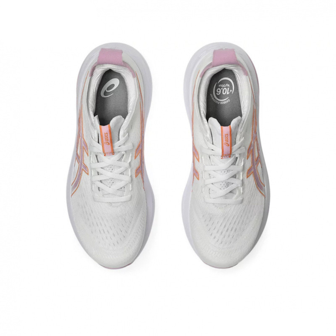 Asics Gel-Nimbus 27 - White | Lilac