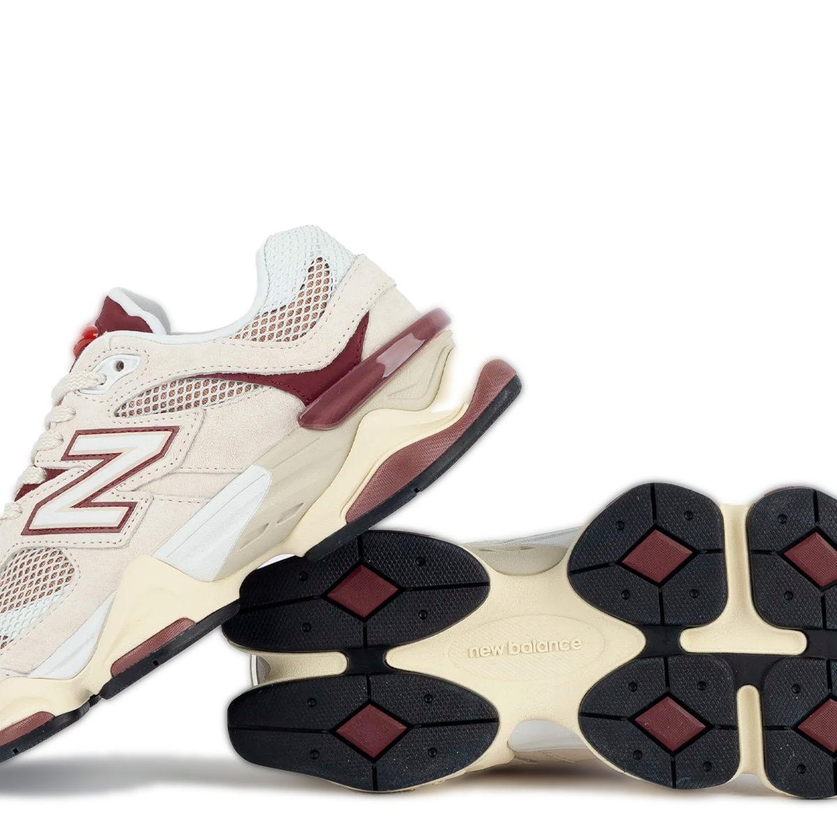 New Balance 9060 - Linen | Burgundy
