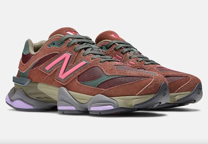 New Balance 9060 - Burgundy Pink